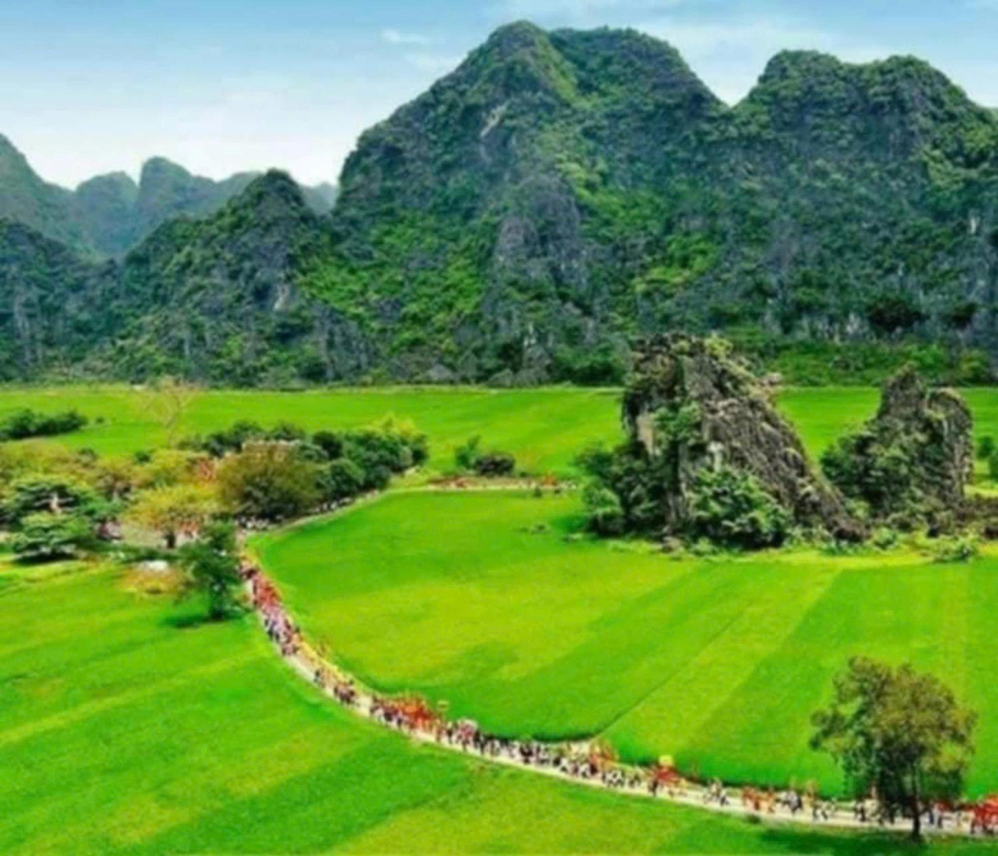 닌빈 Tam Coc Pomelo Garden 아파트 외부 사진